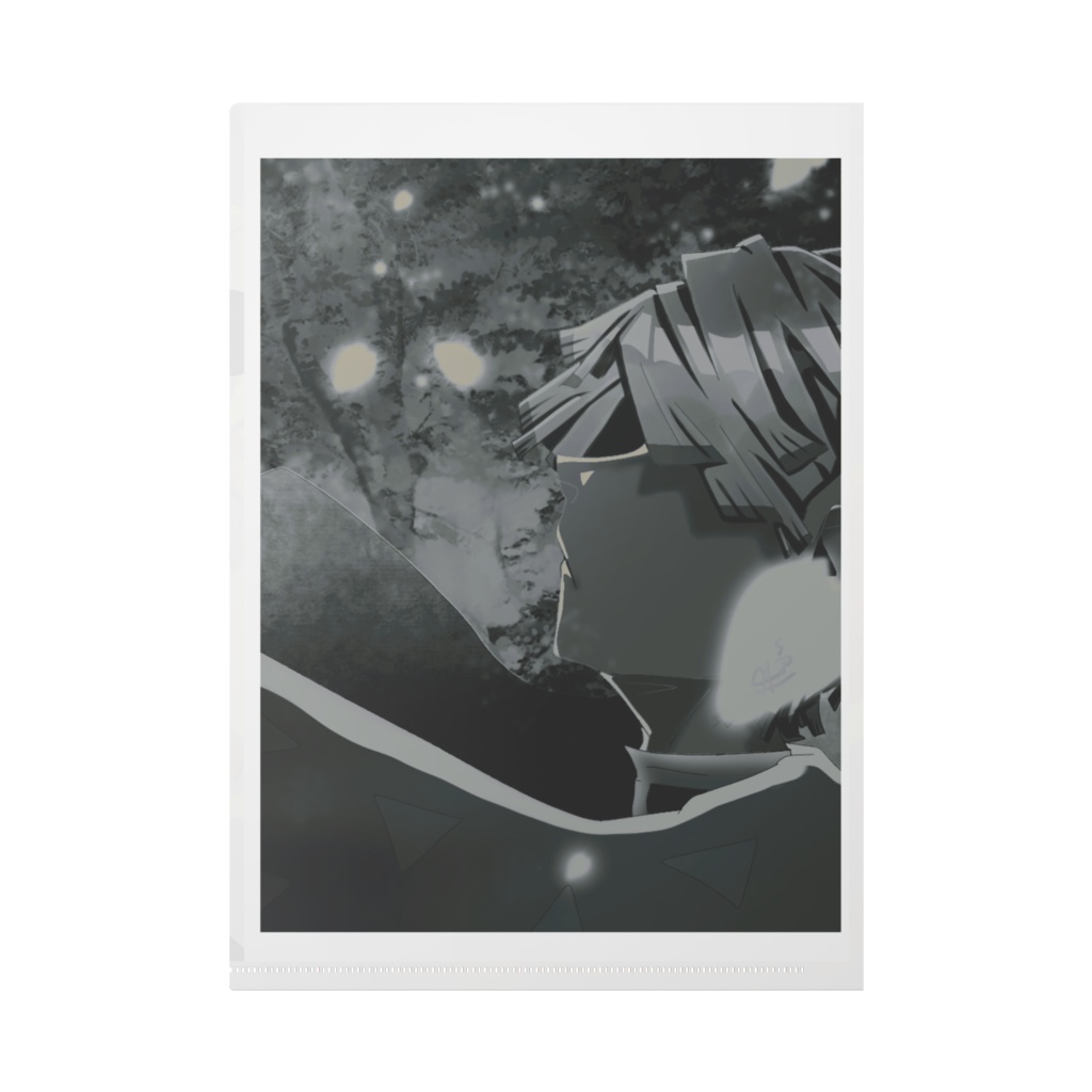 【鬼滅の刃】怪しげな夜の木と善逸【クリアファイル】