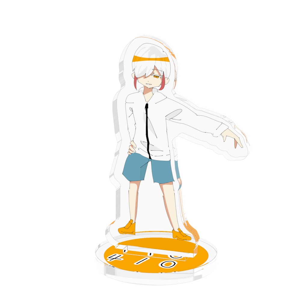 オリキャラしとーくんのアクリルフィギュア