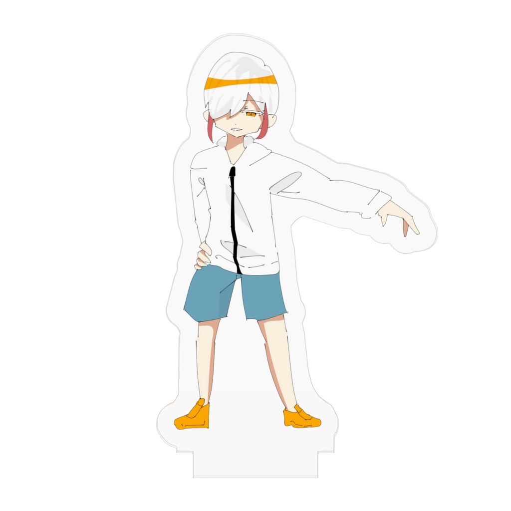 オリキャラしとーくんのアクリルフィギュア