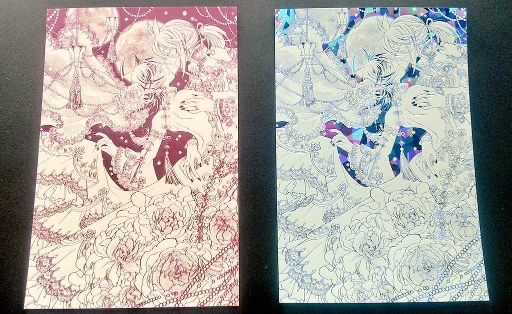 パチカ&箔押しポストカードセット