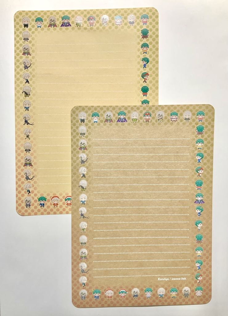 はた魔主従 アバターレターセット