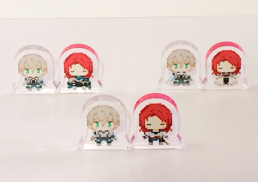 ベディトリドット絵ミニアクリルスタンド