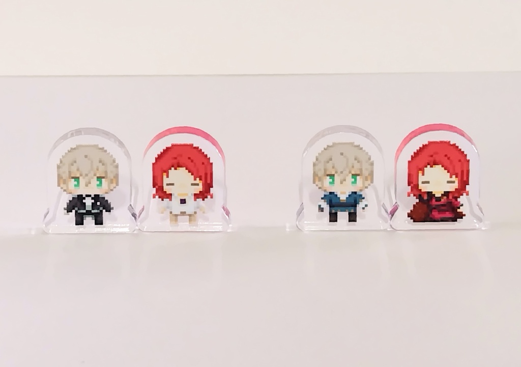 ベディトリドット絵ミニアクリルスタンド