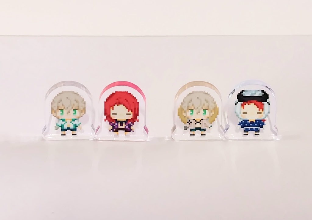 ベディトリドット絵ミニアクリルスタンド