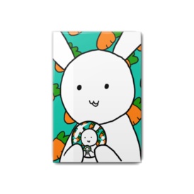 無限うさぎ缶バッチ