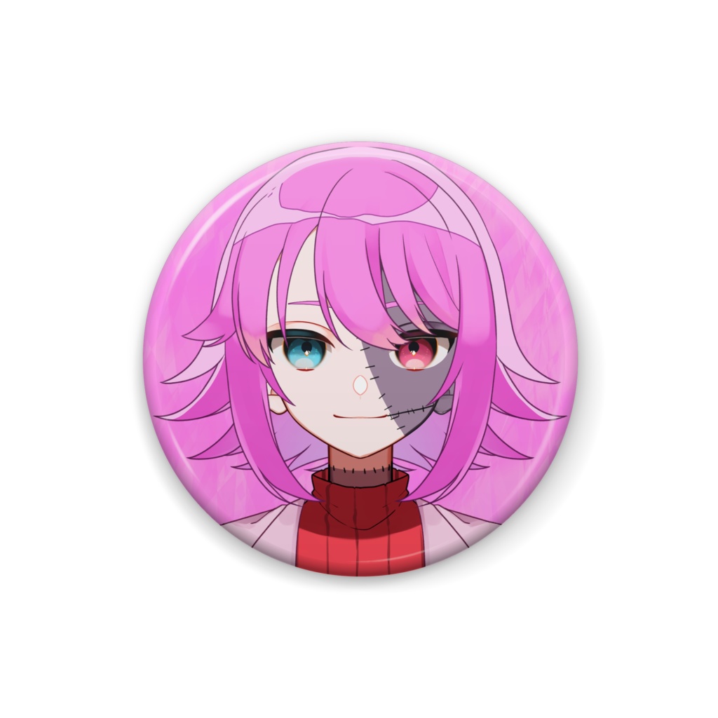 【常設】紫々瑠るい　缶バッチ