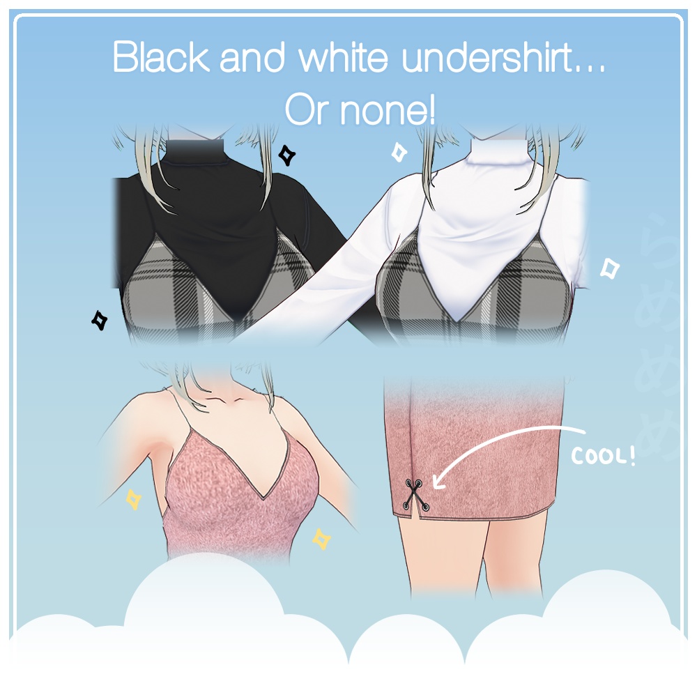 【VRoid】 Cami Dress + More colours!