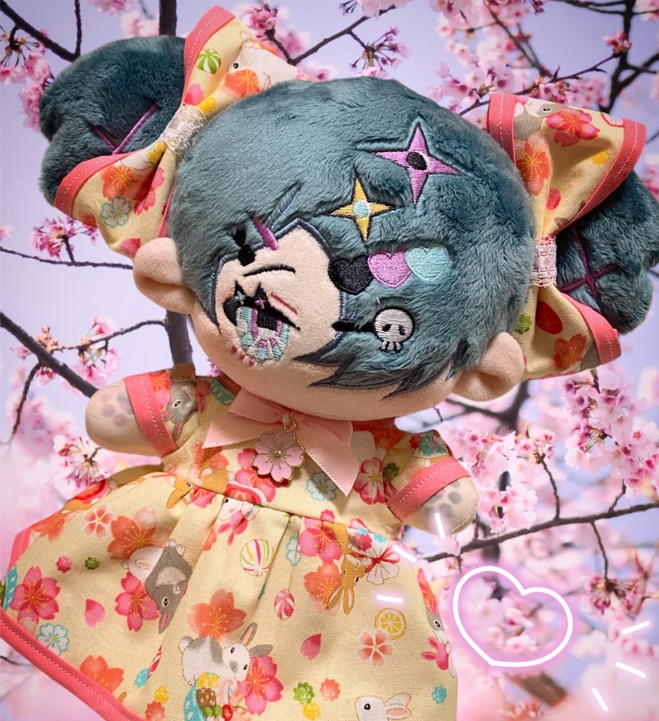 🌸🐰うさぎのお花見ワンピース🐰🌸