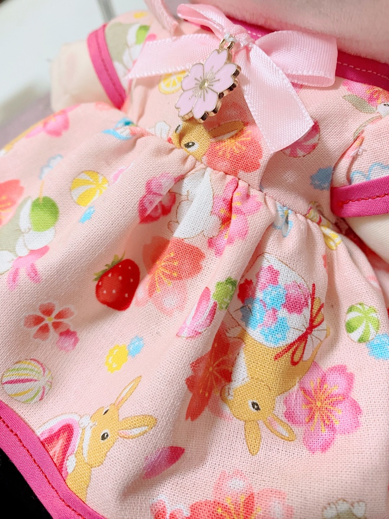 🌸🐰うさぎのお花見ワンピース🐰🌸