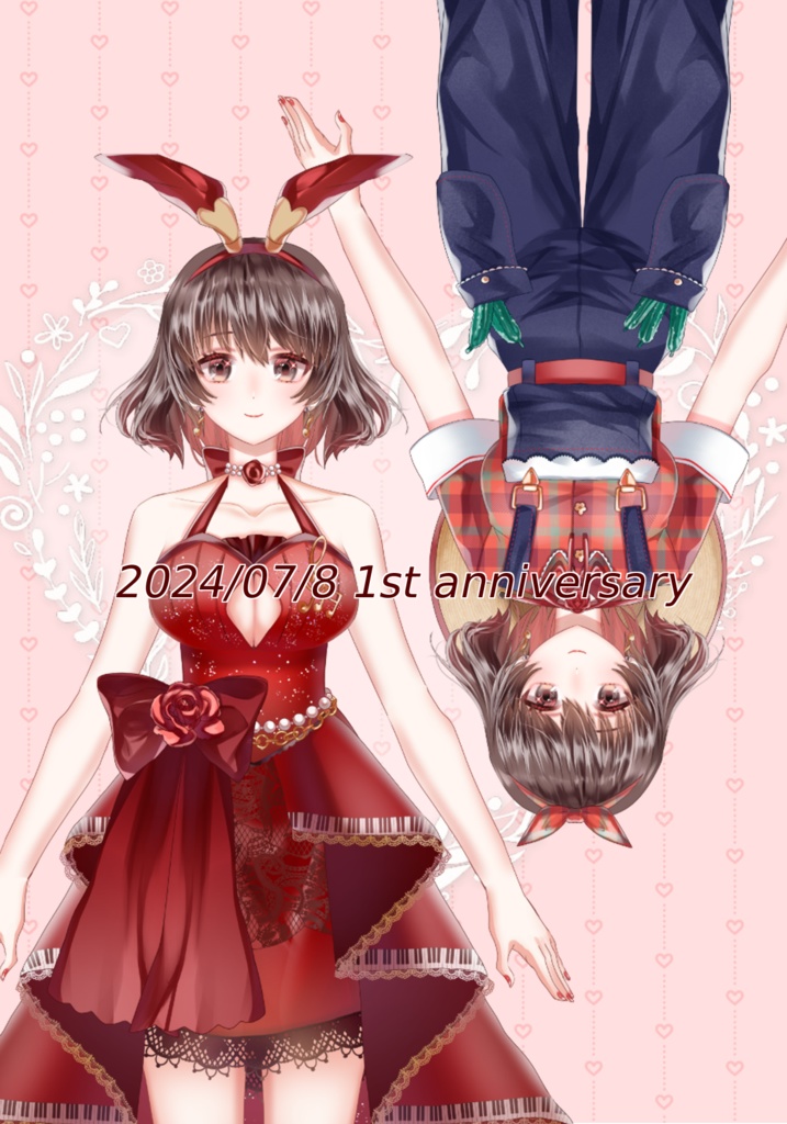 【24.07.08 完売】1周年記念♡～直筆サイン付きポストカード3枚セット～【 #紅茶々丸 】