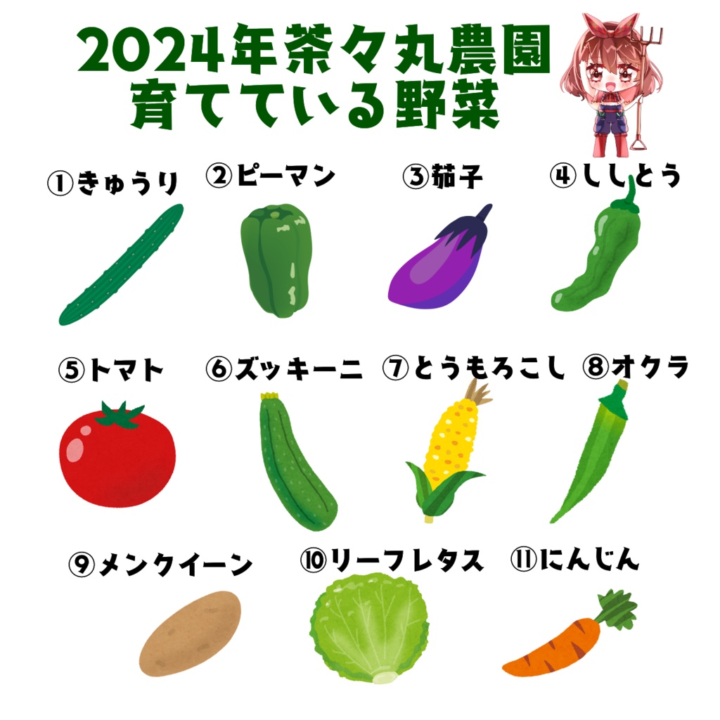 【24.09.05完売】-9月-茶々丸農園 〈超完熟夏野菜セット〉