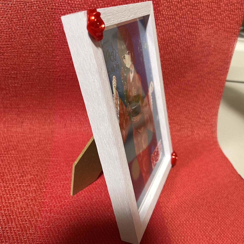 【25.08.03完売】サイン入り浴衣茶々丸フォトスタンド【 #紅茶々丸 】