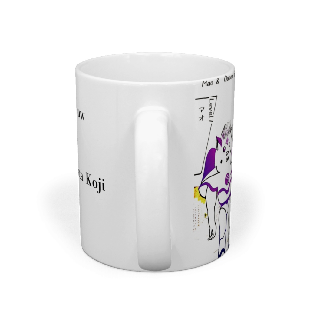 マオとQueenスパローのマグカップ
