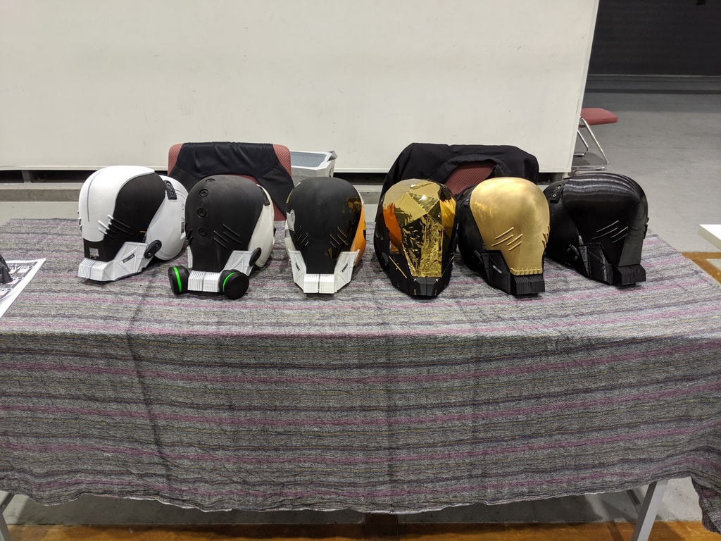 Cyberpunk mask "The Trial Platform" Semi-custom セミオーダー マスク