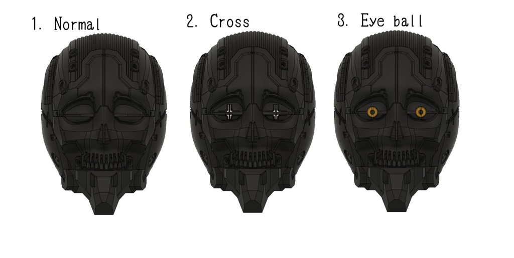 SKINNER Mask パーツ選択式セミオーダー