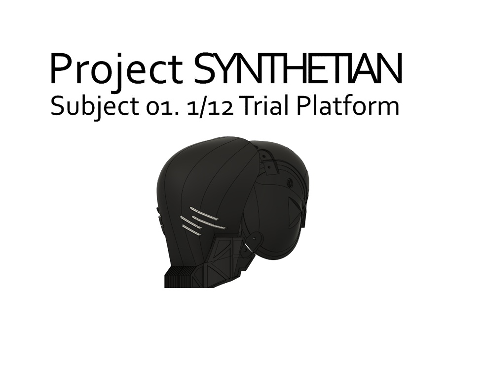 1/12サイズ Trial Platformマスク Project SYNTHETIAN