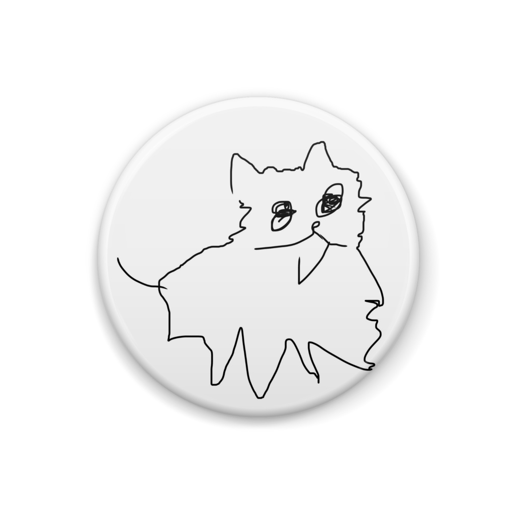 ポメラニアン缶バッジ