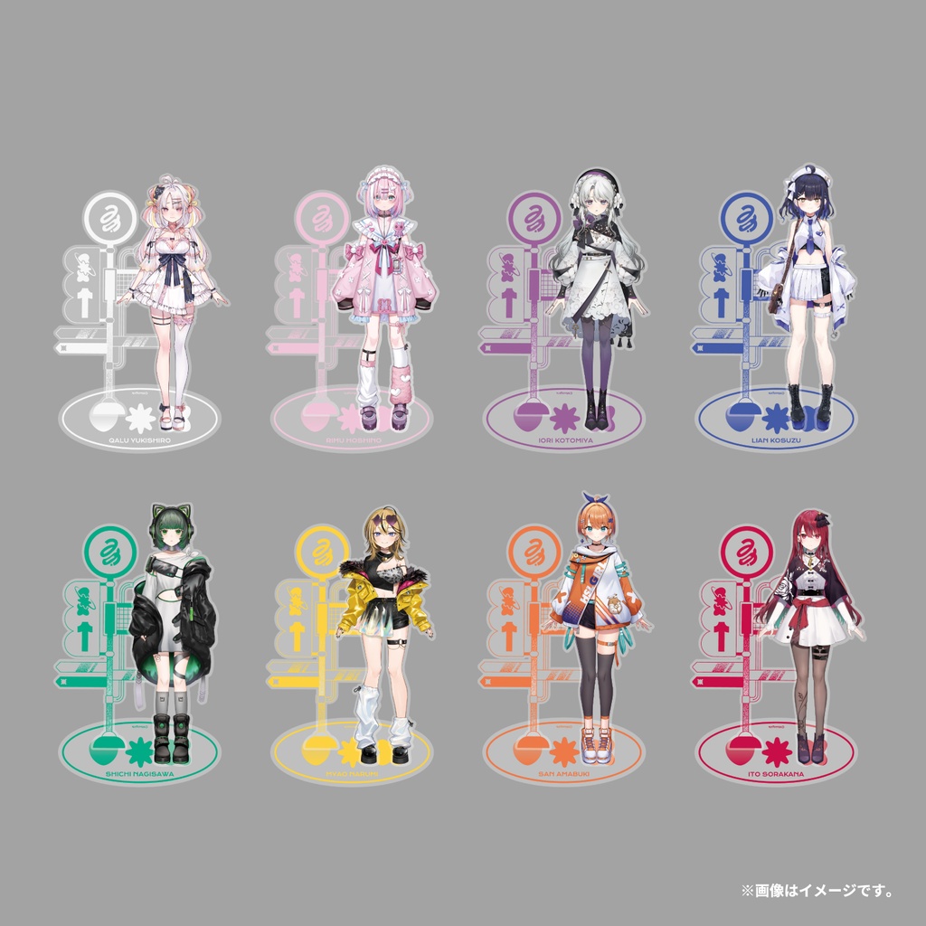 「Mixstgirls」1st グッズ アクリルスタンド