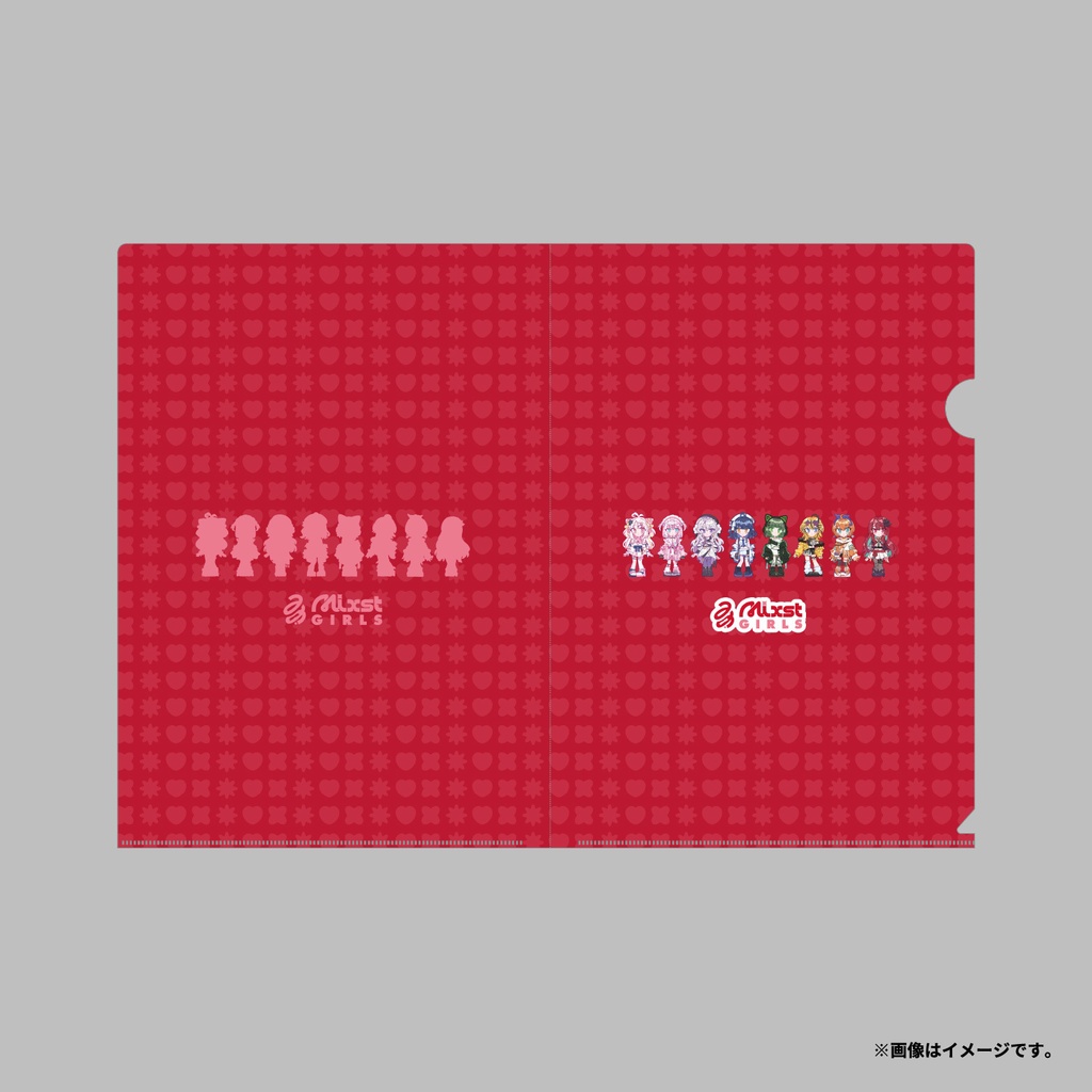 「Mixstgirls」2ndグッズ クリアファイル(3枚セット)