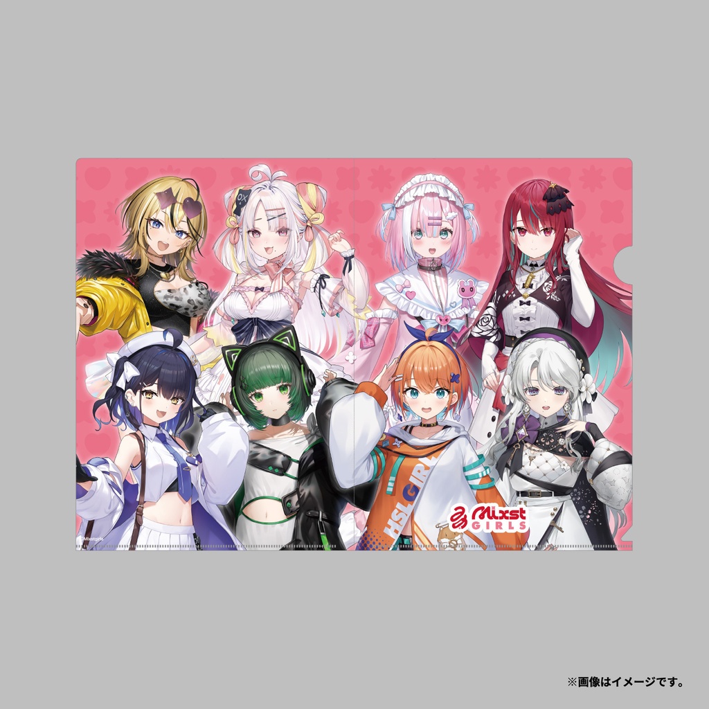 「Mixstgirls」2ndグッズ クリアファイル(3枚セット)
