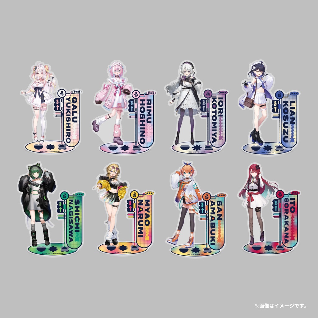 「Mixstgirls」2nd グッズ アクリルスタンド