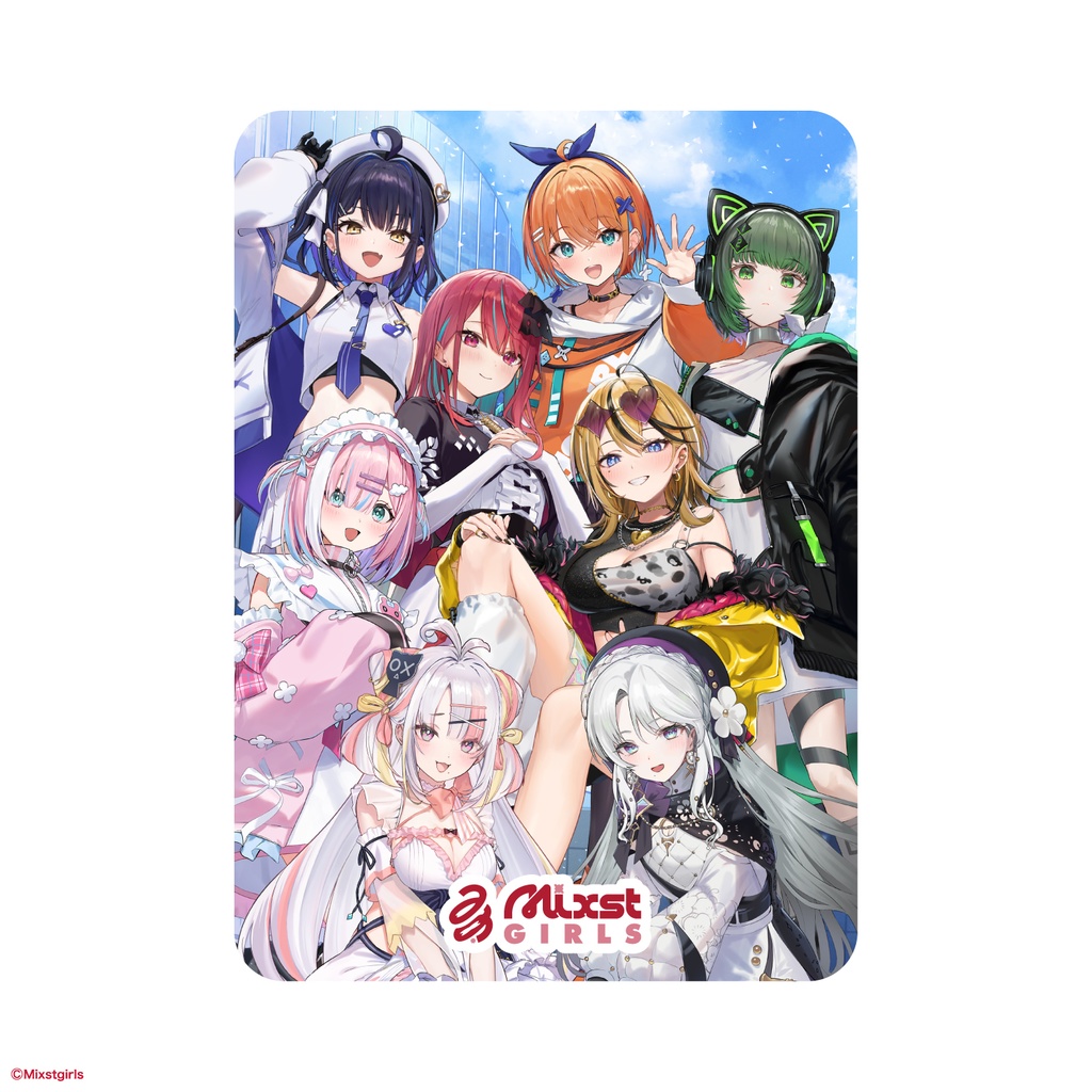 「Mixstgirls」1周年記念 トレカ風カードセット