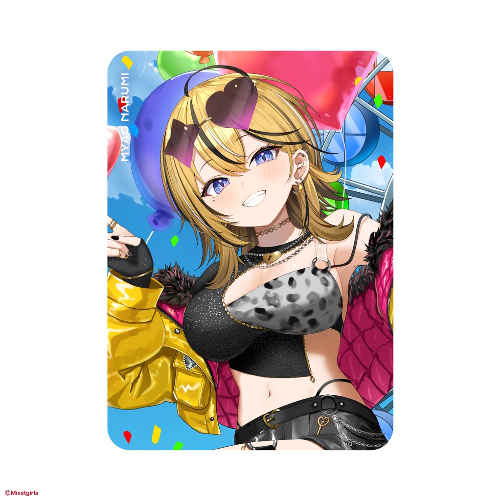 「Mixstgirls」1周年記念 トレカ風カードセット