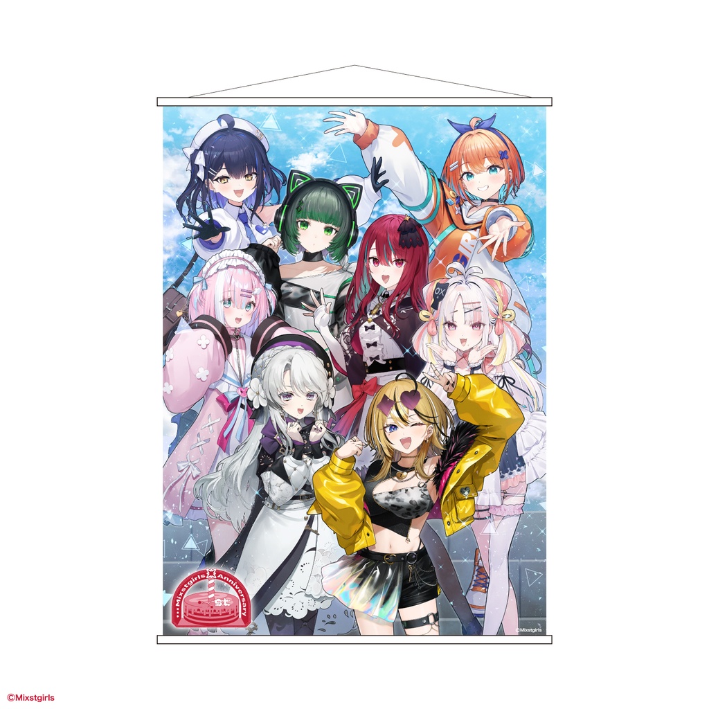 「Mixstgirls」1周年記念 箱推しフルセット