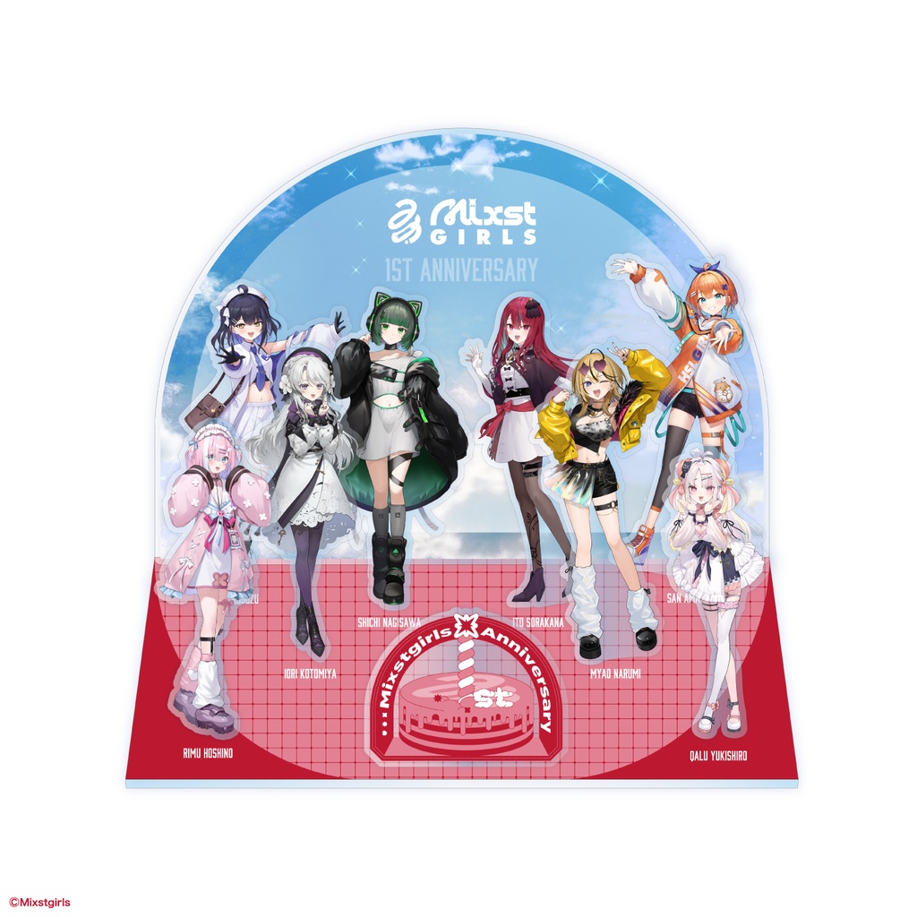 「Mixstgirls」1周年記念 箱推しフルセット