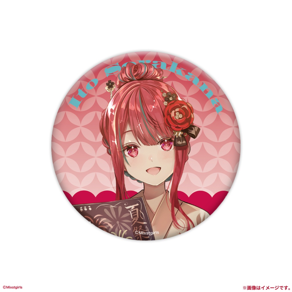 「Mixstgirls」サマーグッズ 缶バッジ