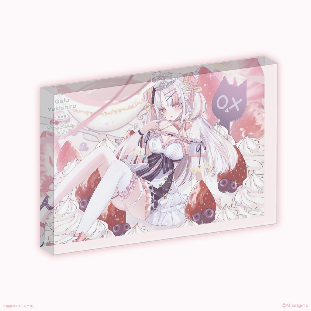 「Mixstgirls」雪白キャル バースデー記念グッズ&ボイス 2025