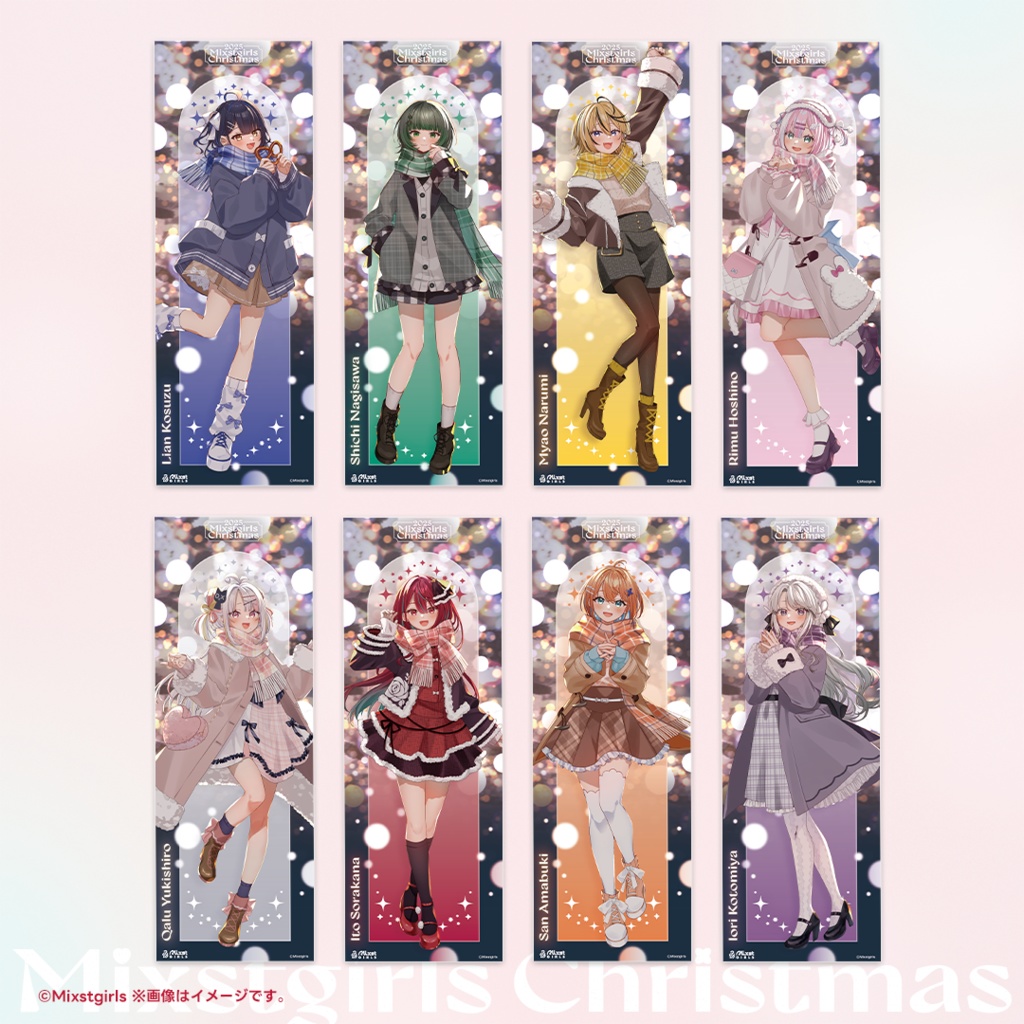 「Mixstgirls」2025クリスマスグッズ 「ハーフタペストリー」