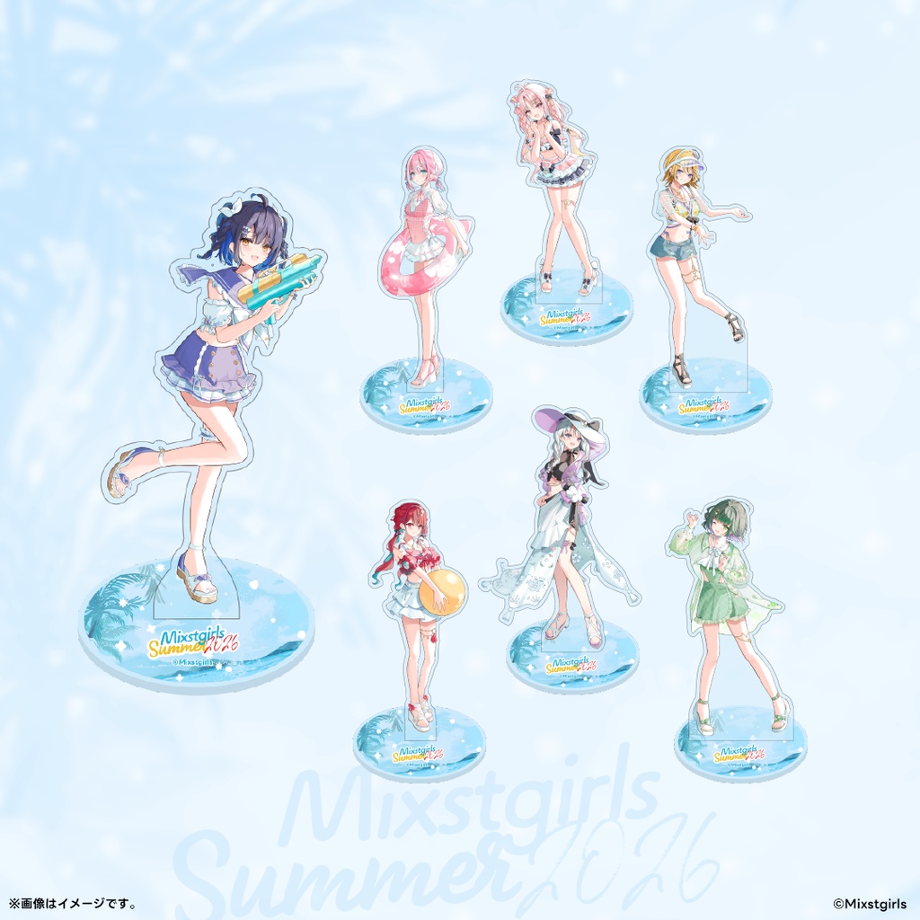 「Mixstgirls」2026サマーグッズ  「アクリルスタンド」