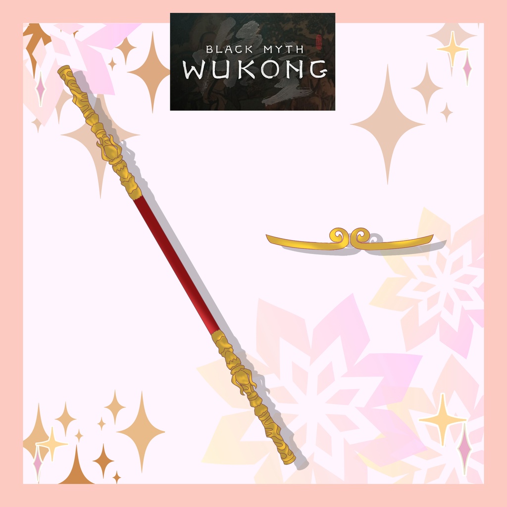 Vtuber素材 | 黒神話:悟空 【Black Myth Wukong Vtuber Asset】