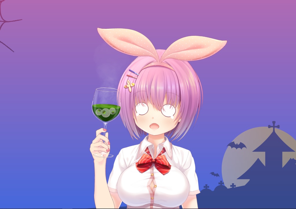 【Vtuberさん向け】Halloween Drink【Live 2D アイテム】ハロウィン ドリンク