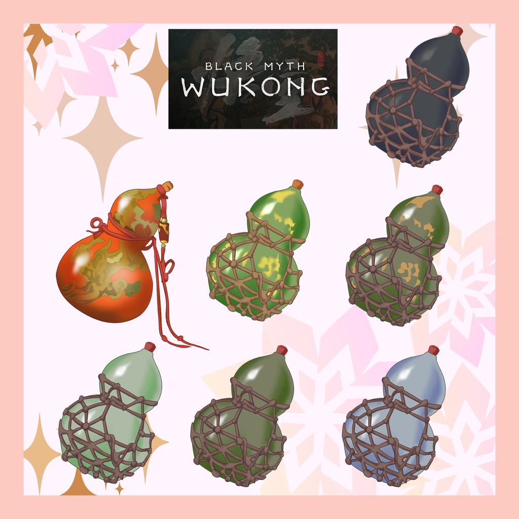 Vtuber素材 | 黒神話:悟空 2.0【Black Myth Wukong Vtuber Asset 2.0】