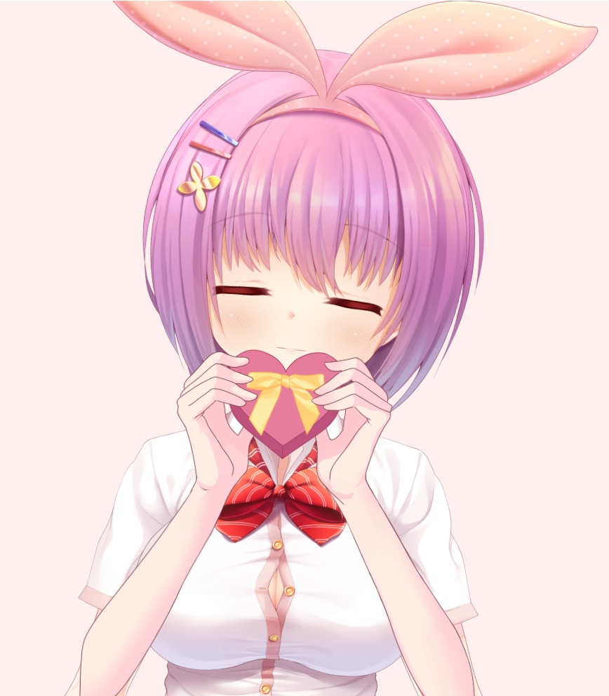 バレンタインデーVtuber告白アセット | Valentine's Day Confess Vtuber Live2D Asset | チョコレートのプレゼント