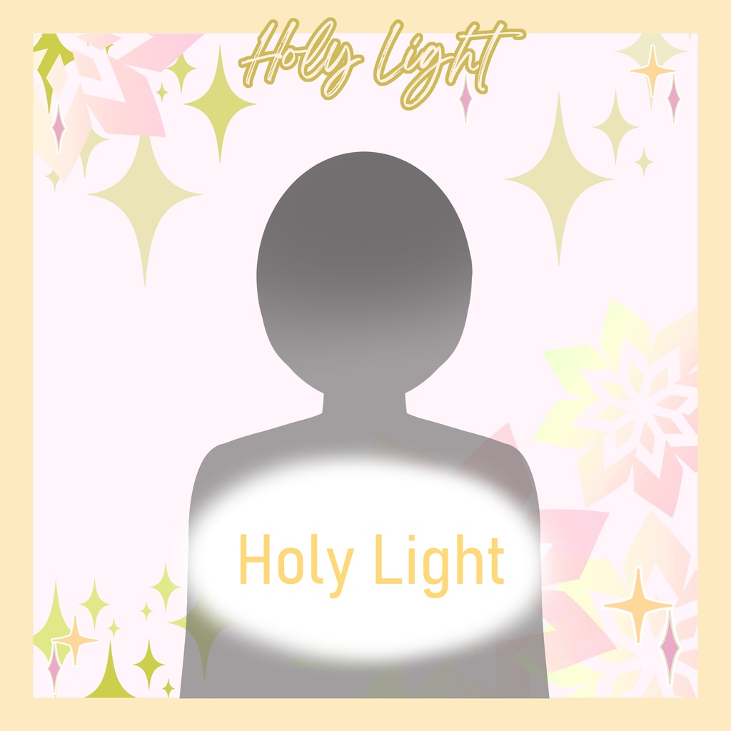 神聖な光 Live2D Vtuber アセット アイテム | Holy Light Live2D Asset | NSFWからSFWまで | 面白い モザイク カスタマイズ可能 | 巨乳