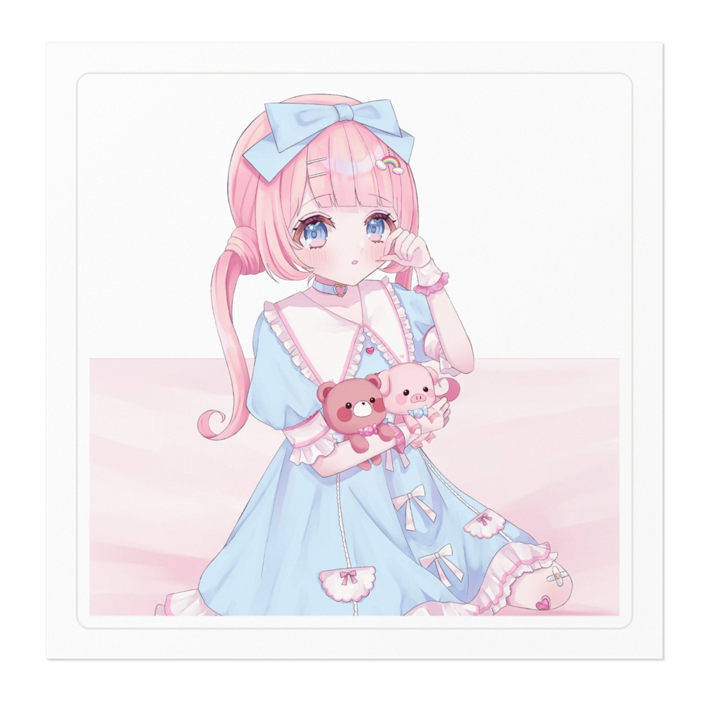 虹咲りろんステッカーA-Type1