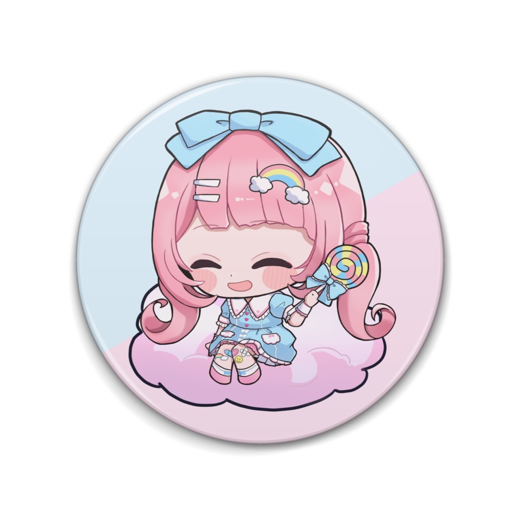 虹咲りろんミニ缶バッジA-Type3