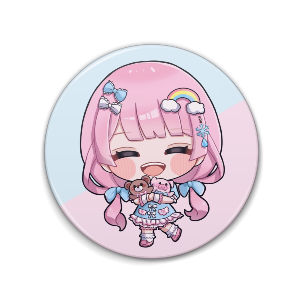 虹咲りろんミニ缶バッジB-Type2