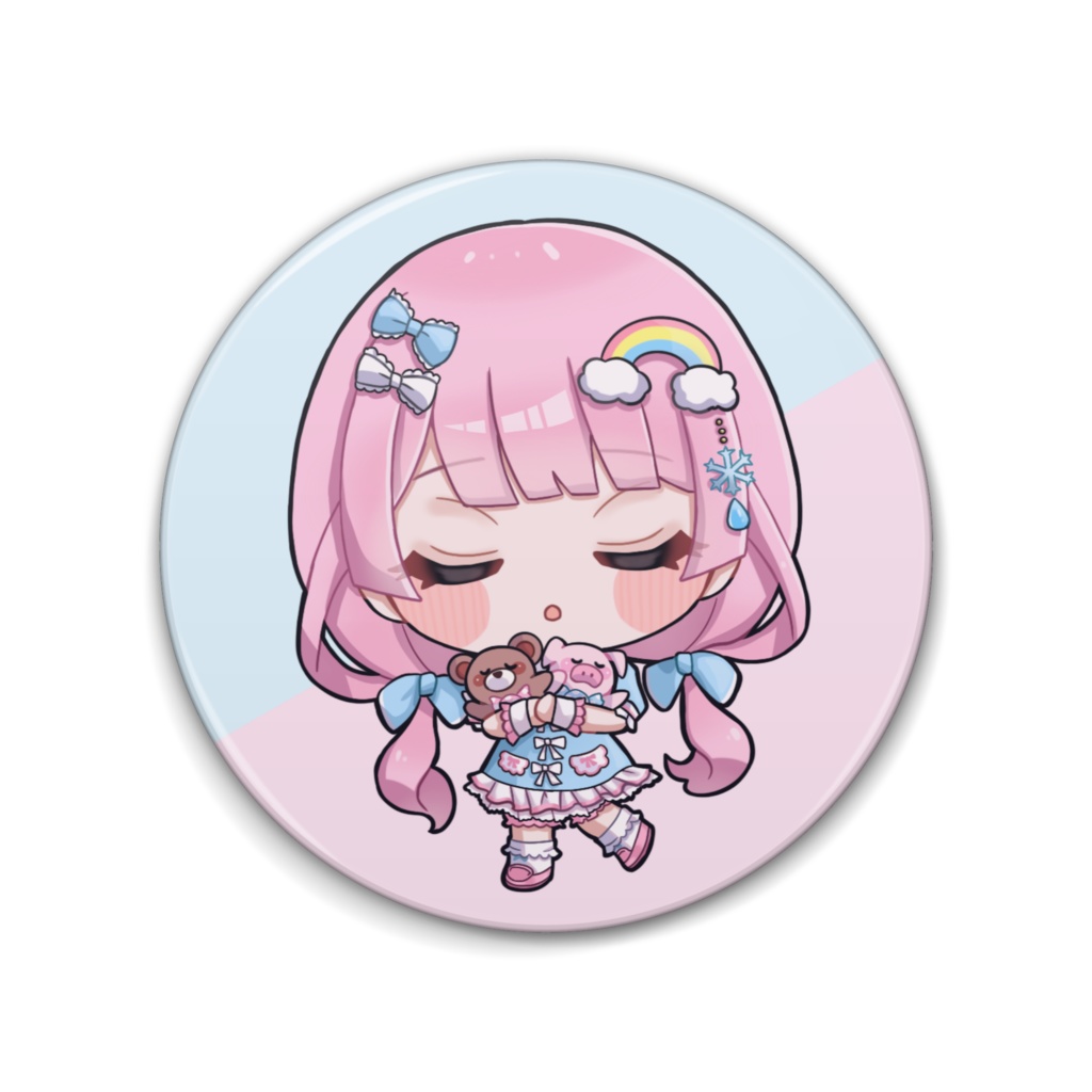 虹咲りろんミニ缶バッジB-Type4