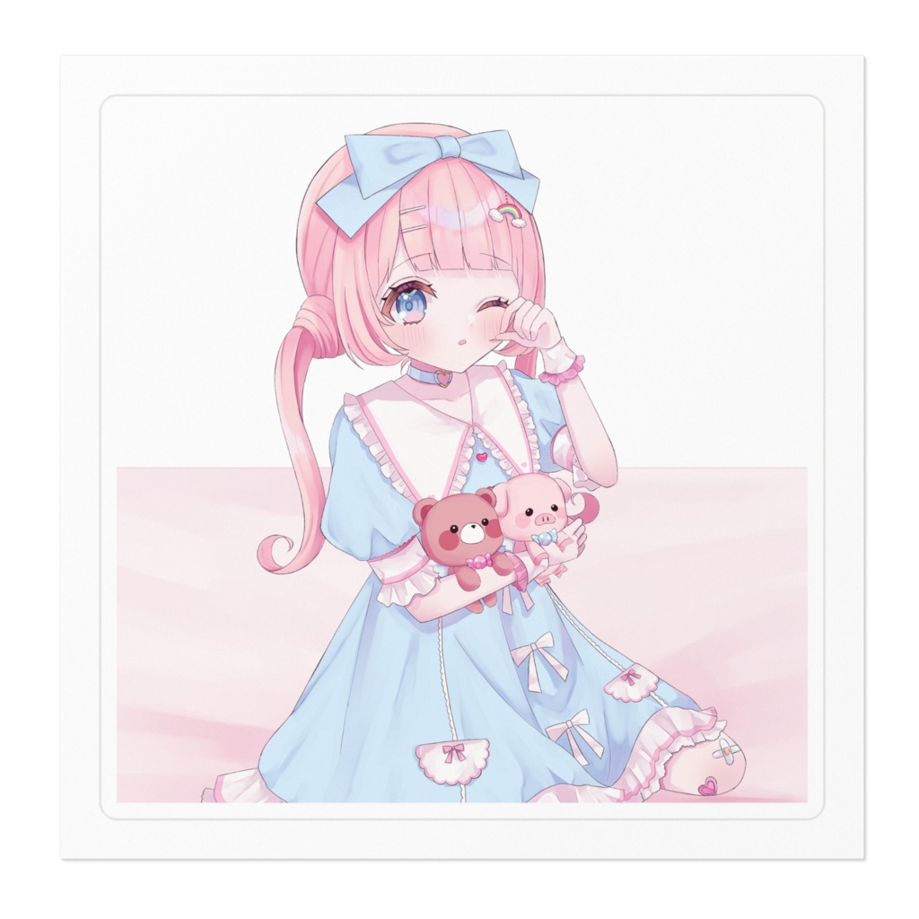 虹咲りろんステッカーA-Type2