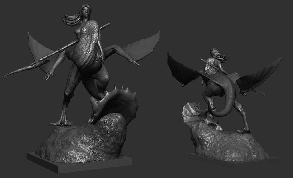 【STLデータ】『Ancient Angel』