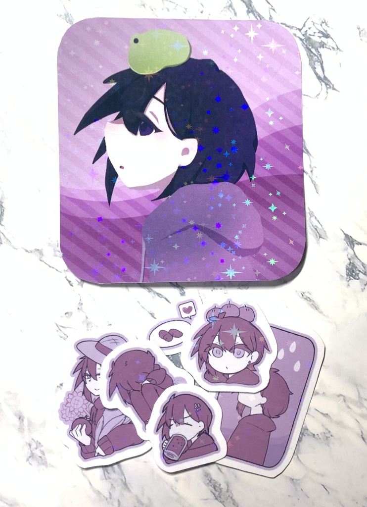 ホログラムステッカーセット(スタバレ)【自宅から発送】