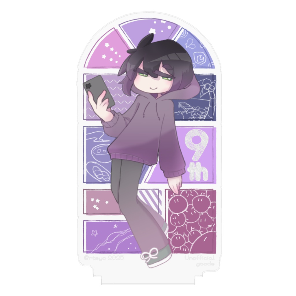 【スタバレ】9th記念ステンドグラス風 セバスチャン【アクスタ】