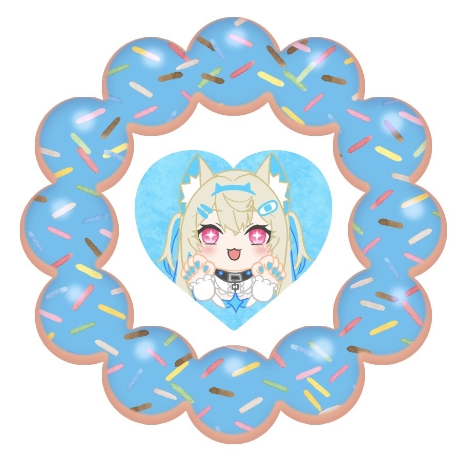くるくるアクリルキーホルダー