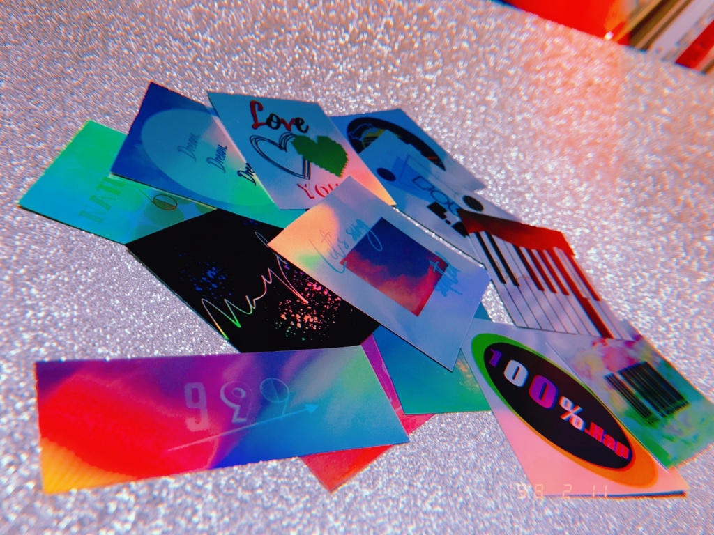 12songs gift  ソロ曲 イメージステッカー①