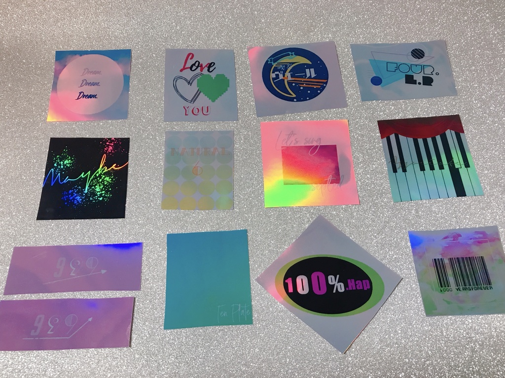 12songs gift ソロ曲 イメージステッカー②