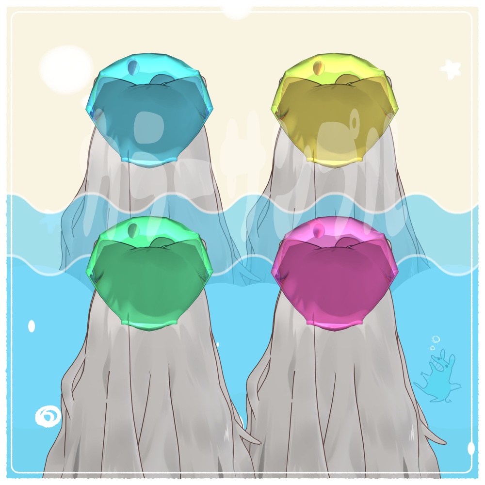 🔔sale🔔~12/01*🦪しんじゅ入りかいがらぼうし🫧*4color